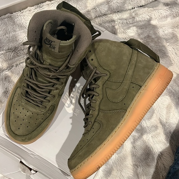 Air Force 1 HIGH WB GS size 7Y like new - Picture 3 of 5